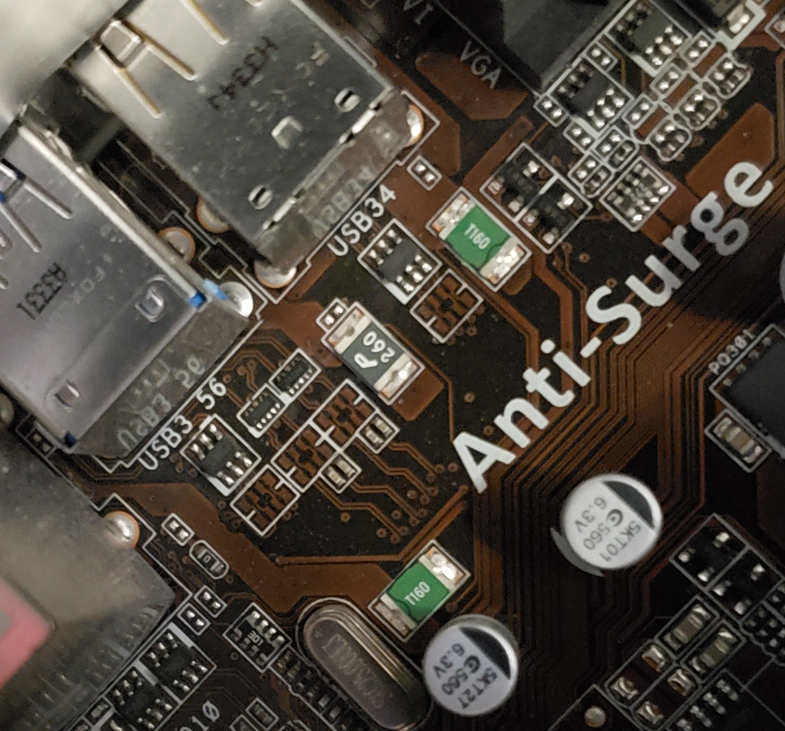 anti-surge motherboard