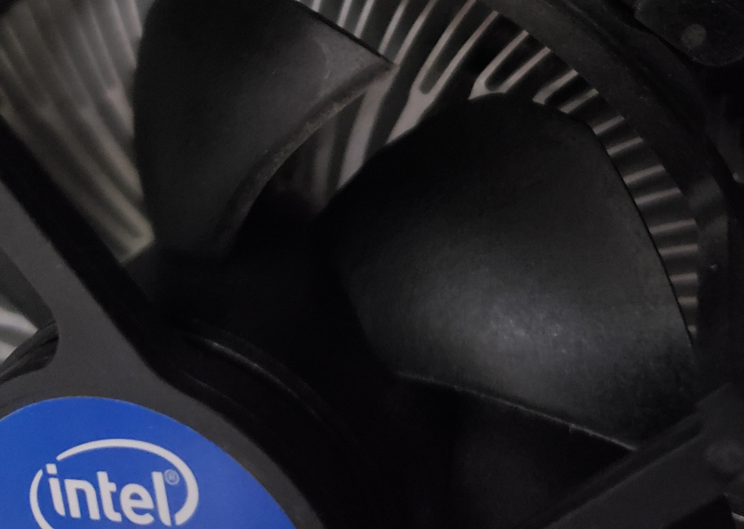 Intel processor fan